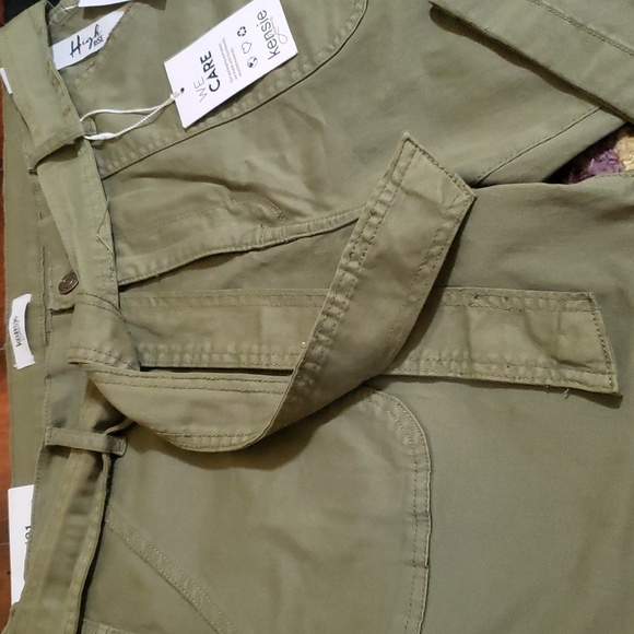 Kensie Pants - Kensie cargo crop 12